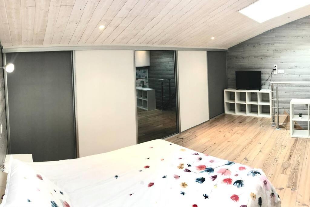 Apartmán Duplex Atypique 20' De Toulouse Leguevin Exteriér fotografie